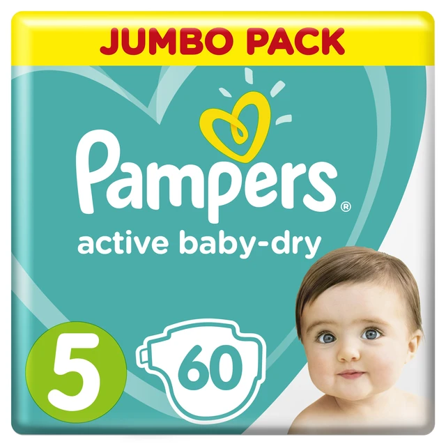 rosmann pieluchomajtki pampers 5