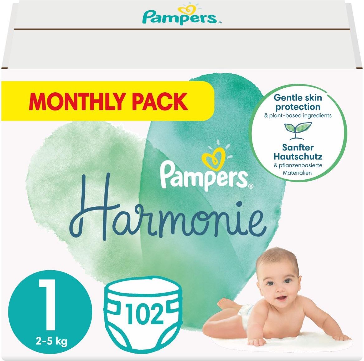 pampers 74 szt