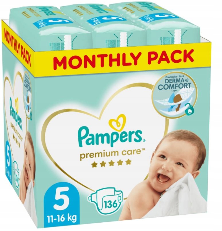 pampers premium a baby dry