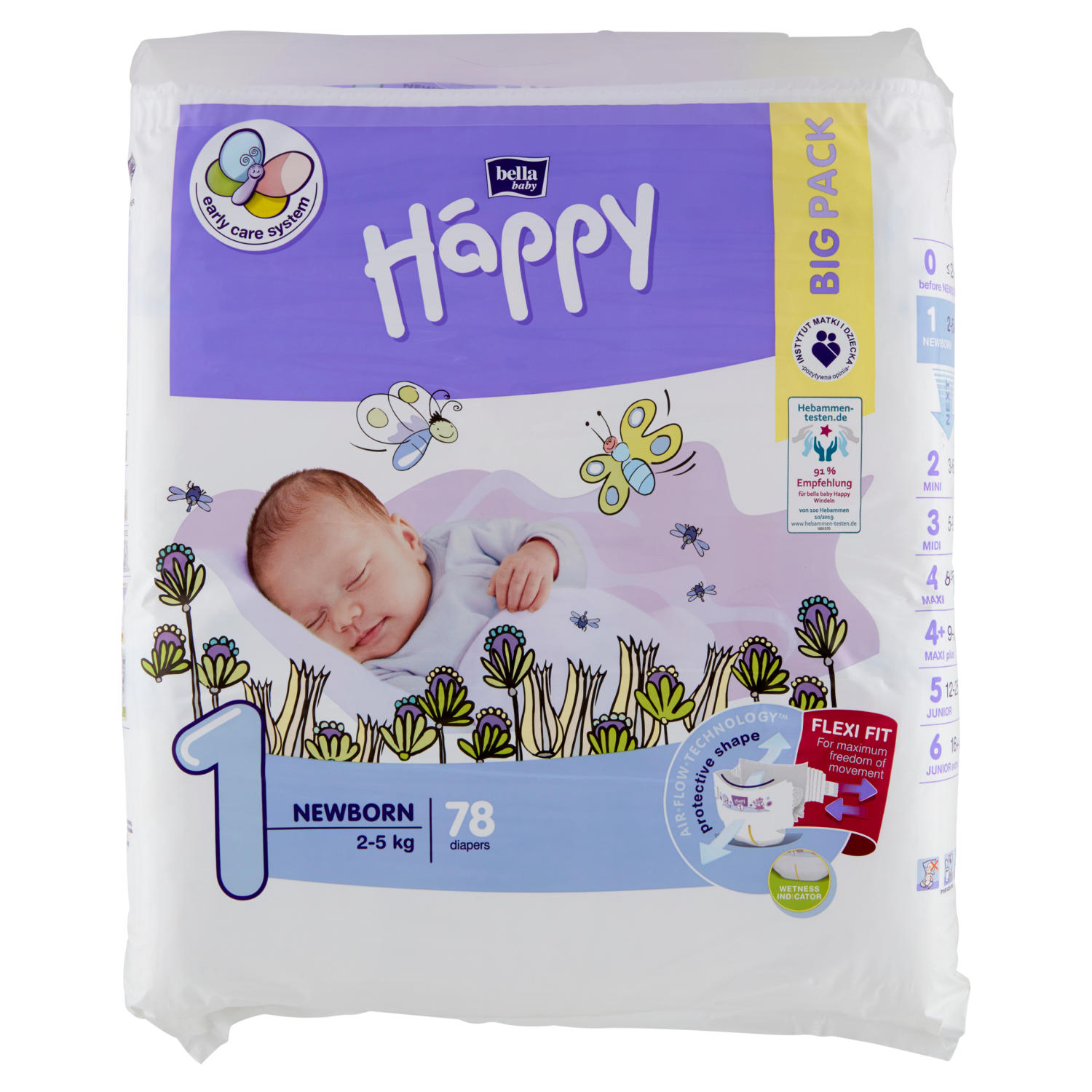 pampers premium care białe