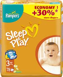 pampers pieluchy 3 60 sztuk