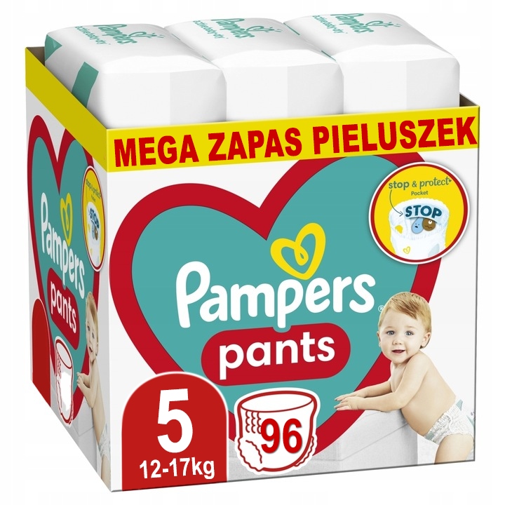 pieluchy pampers ile wody