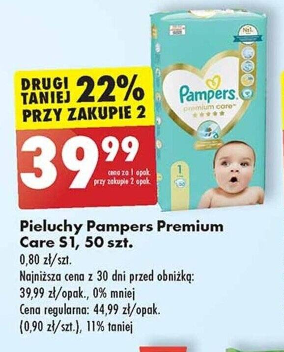 rossmann pieluchy pampers 1