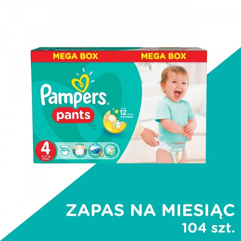 pampers 60 szt