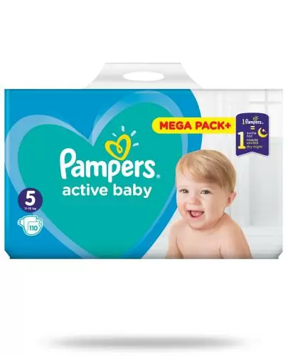 pieluchy pampers active baby giant pack 6 extra