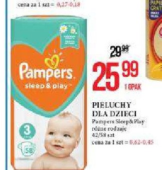 chusteczki pampers new baby sensitive cena rossmann