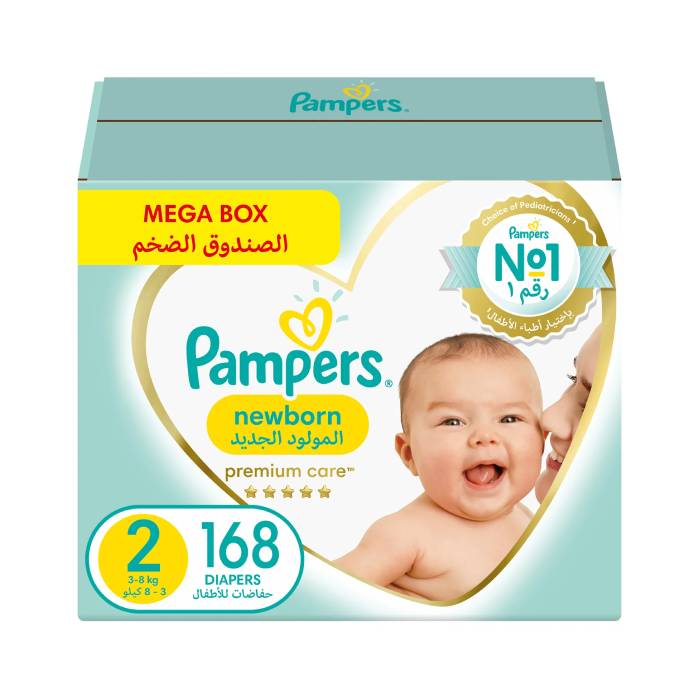 pampers premium care 1 newborn - 78 szt.