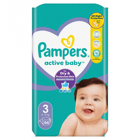 pieluchy pampers active baby 4 13szt