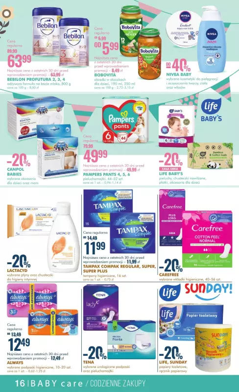 pampers baby active ze wskaźnikiem wilgoci