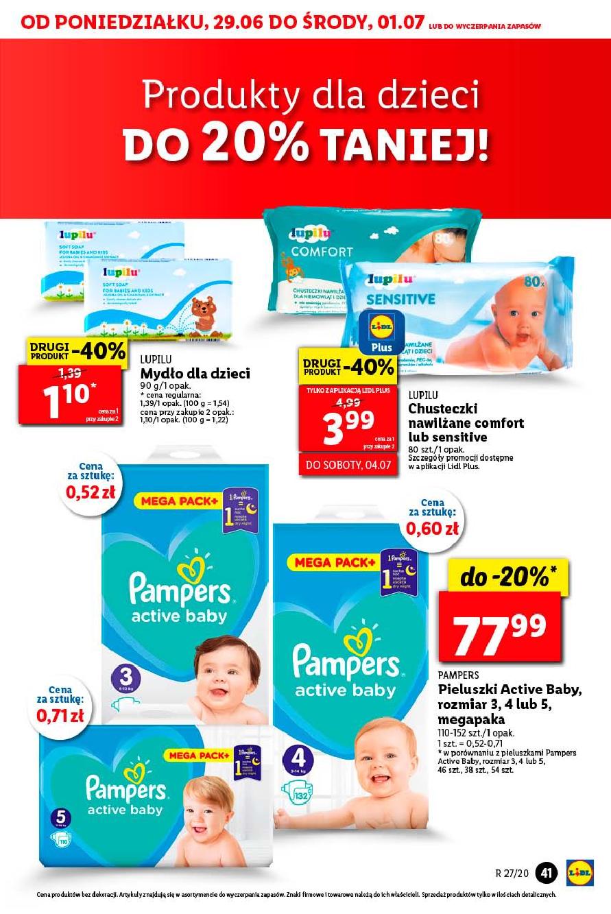 promobaby pieluchy pampers