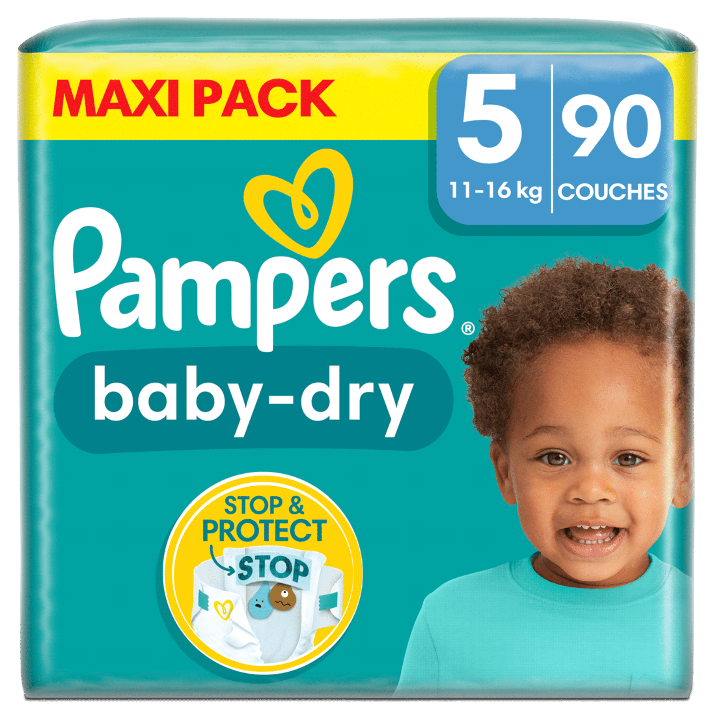 pampers упаковка количество