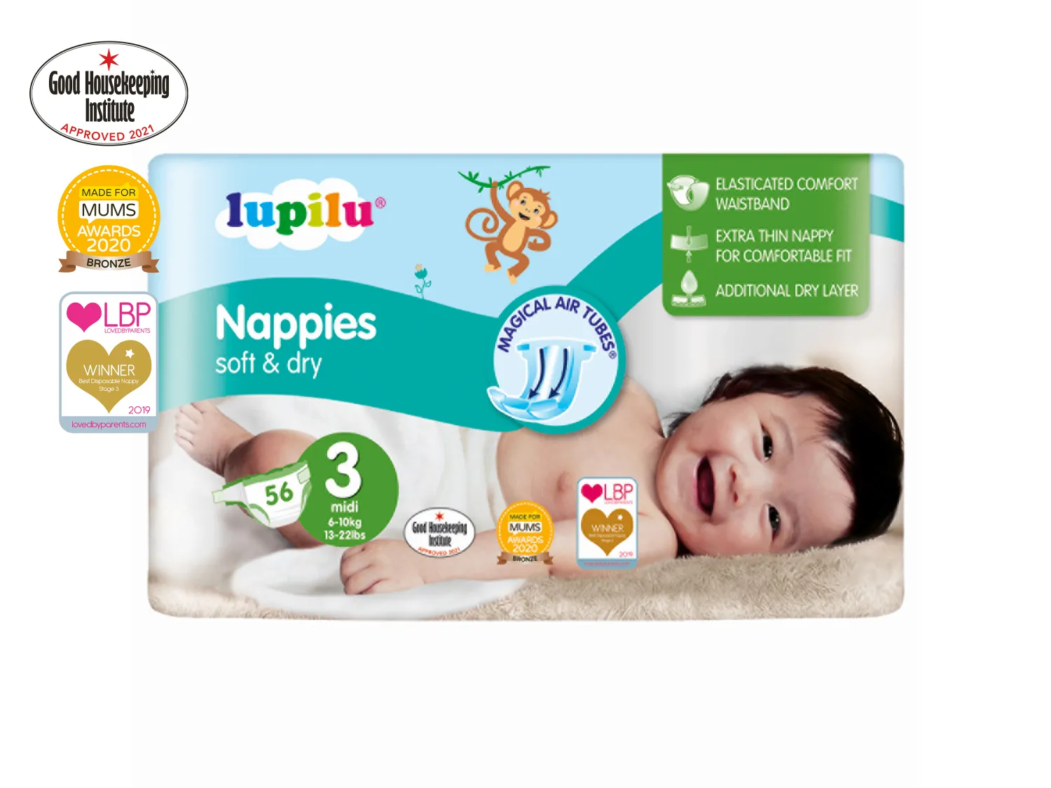 biedronka pampers 4 pieluchomajtki