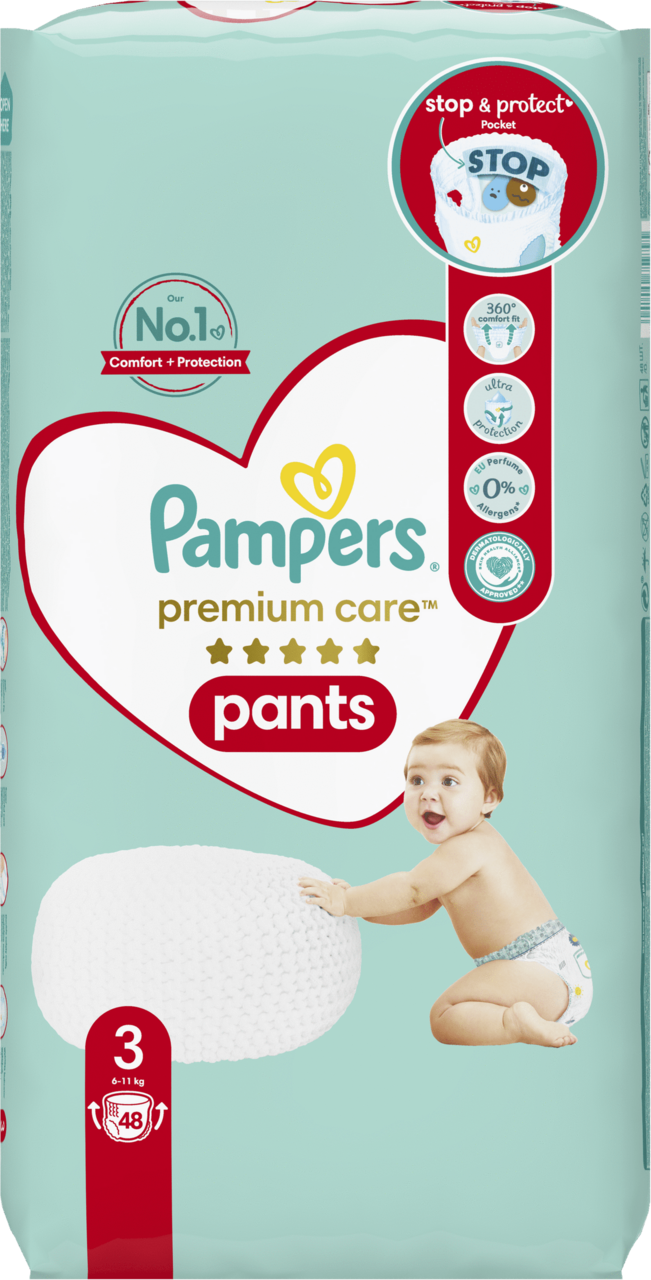 pieluchy pampers zółte