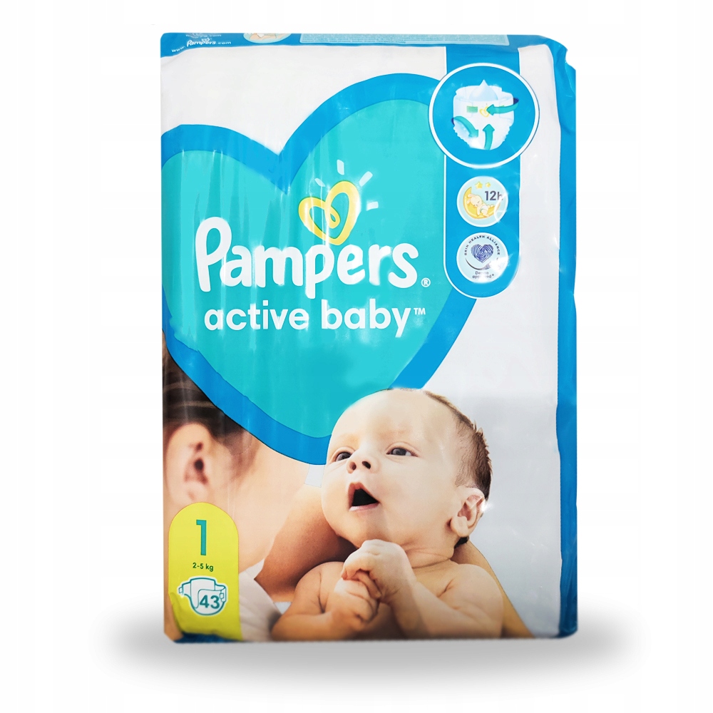 pampers active baby pieluchy rozmiar 4 maxi mounth opack