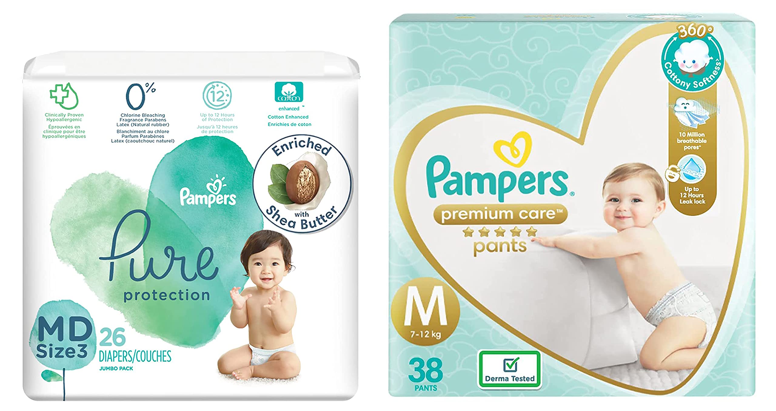 pampers 12 godzin