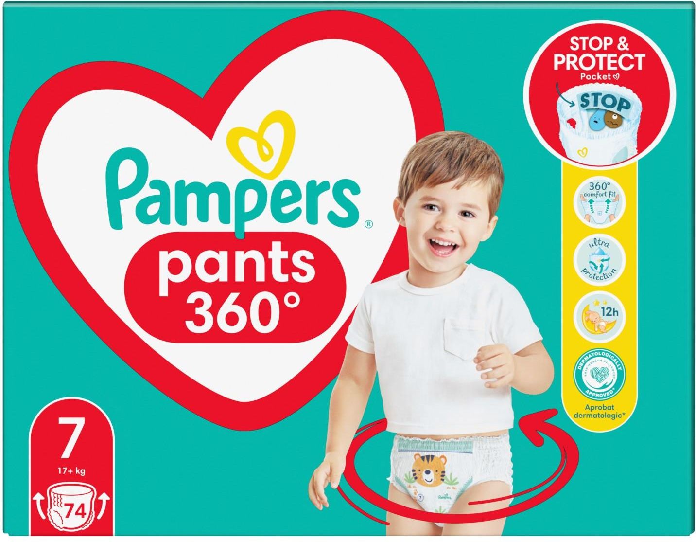 pampers rozmiar 176 sztuk