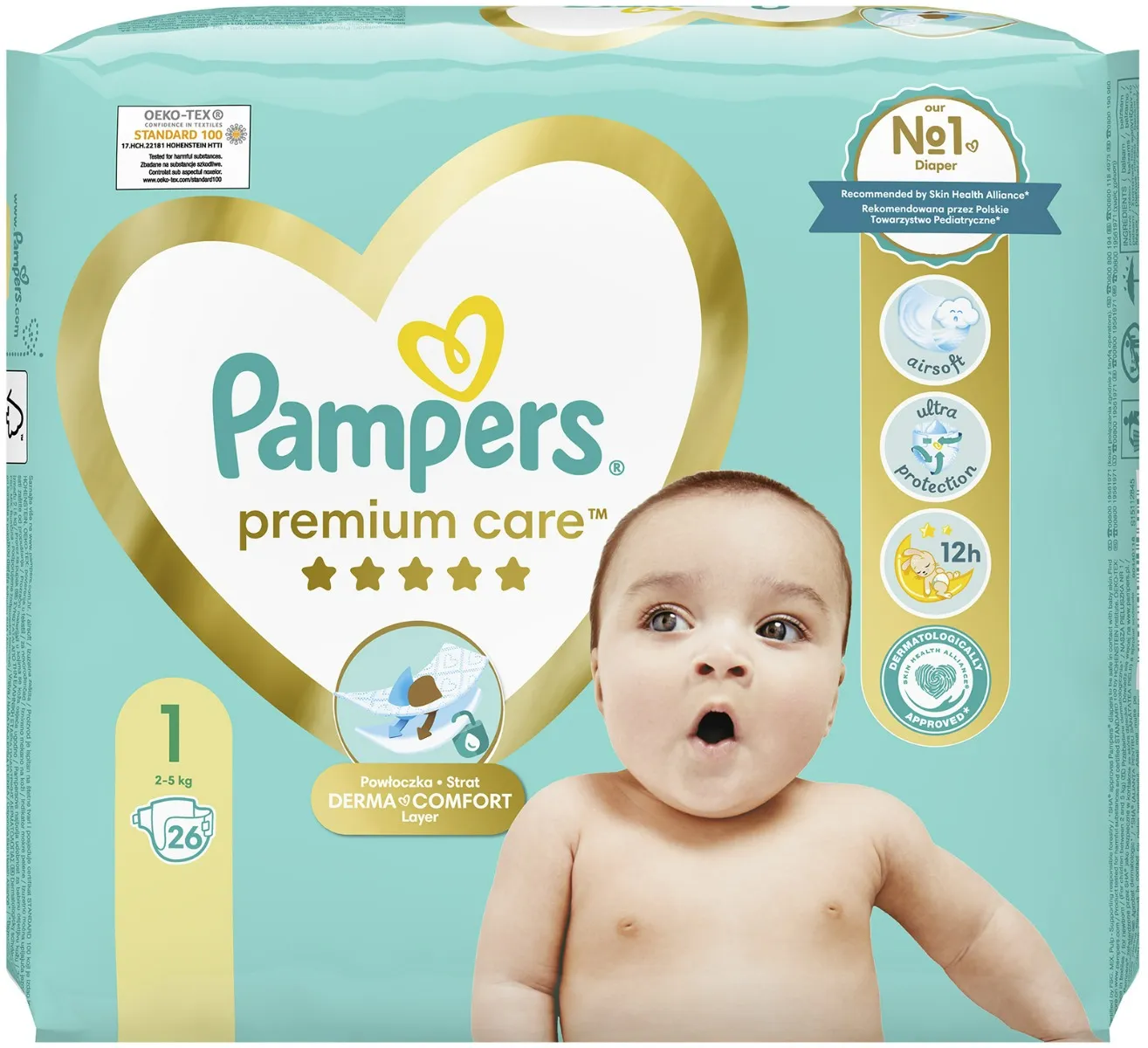 pampers 108 sztuk cena