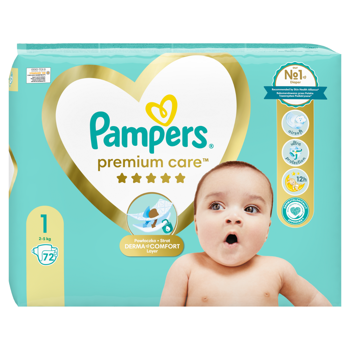 zakladanie pieluch pampers