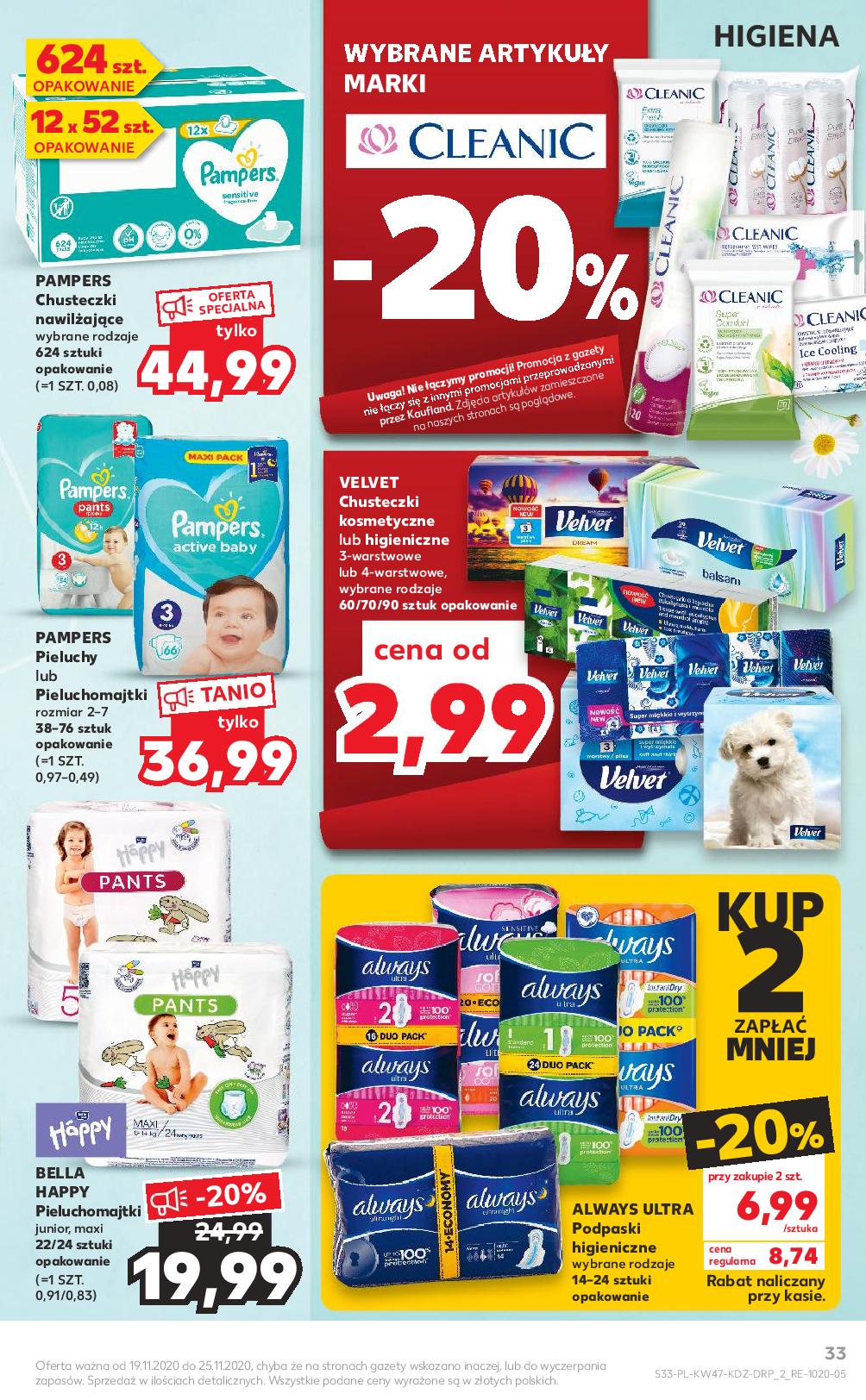 pampers premium care midi 35 zł