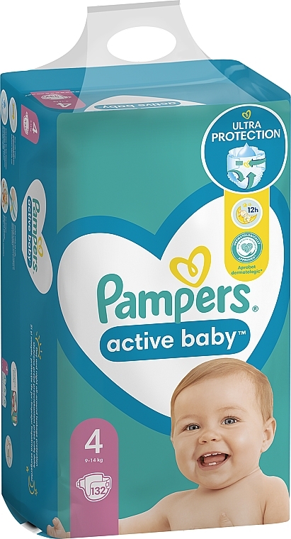 pampers active girl