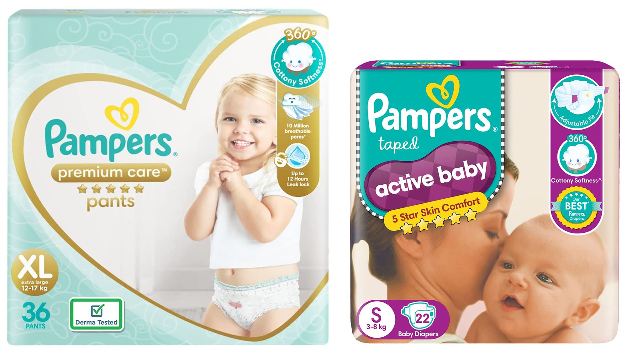 pampers pants 6