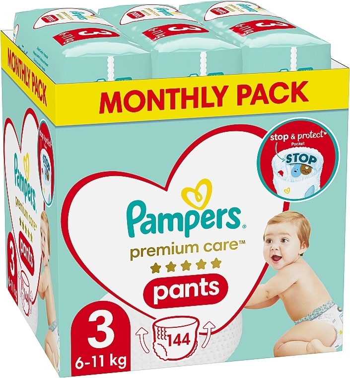 majtki pampers nalepka