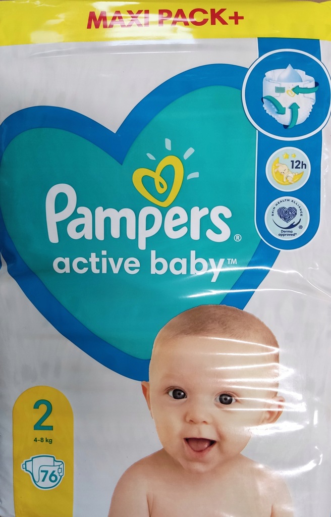 pampers new baby pieluchy rozmiar 1 mini