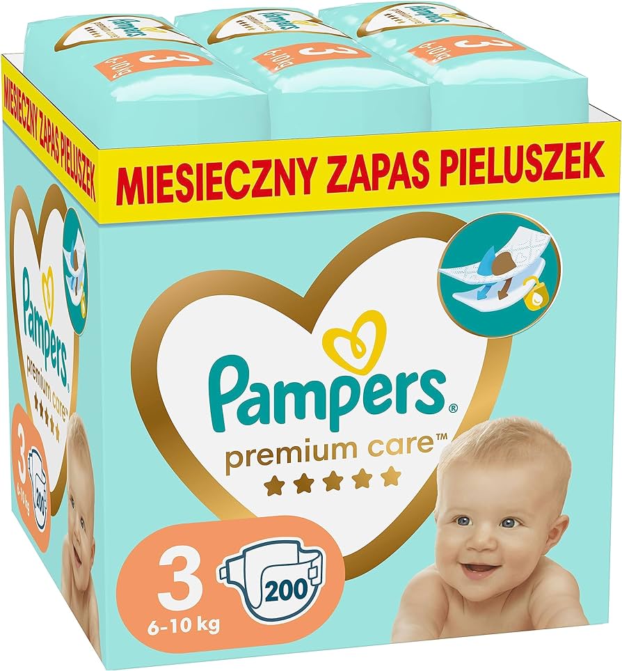 pieluchy jednorazowe pampers ceny