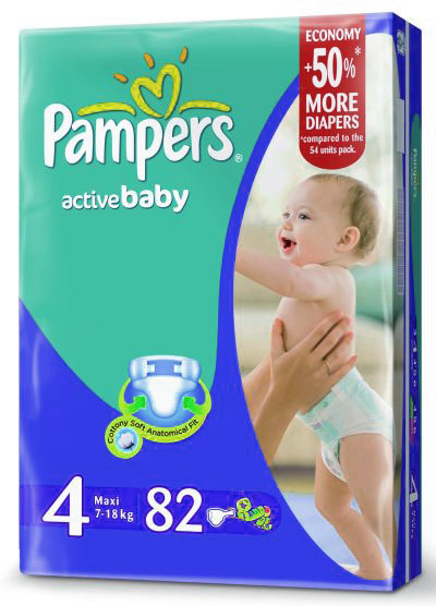 pampers actibe baby 3