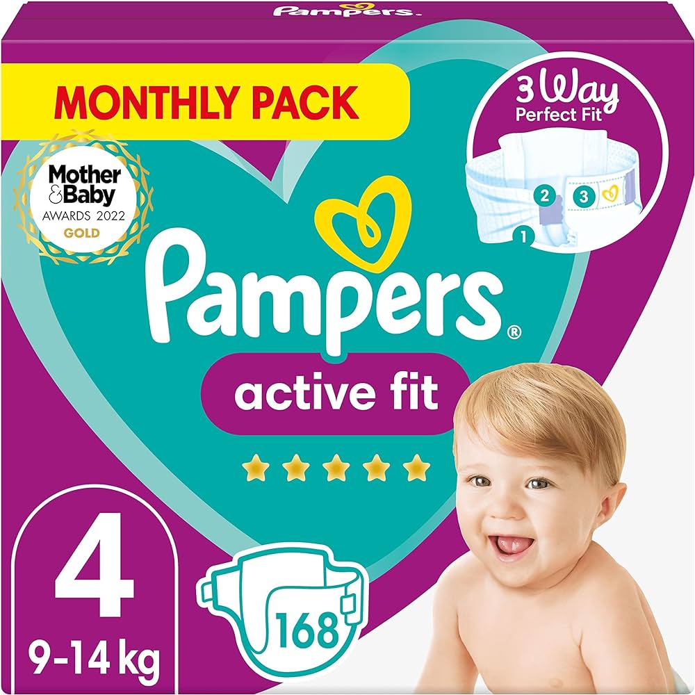 pampers activ baby 5 mega box