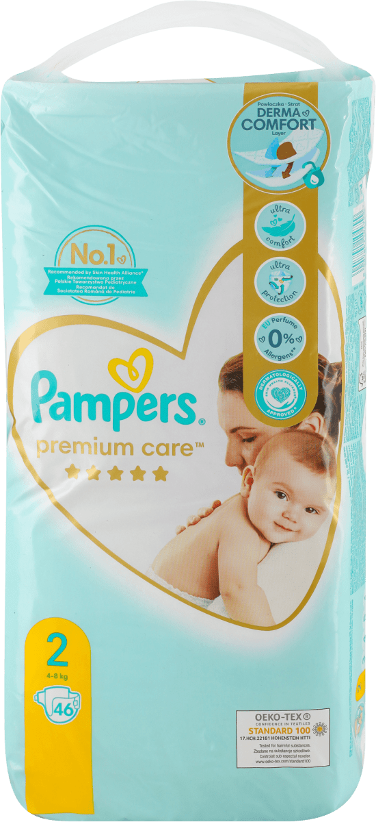 opakowanie na chusteczki pampers