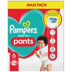 pampers size chart india