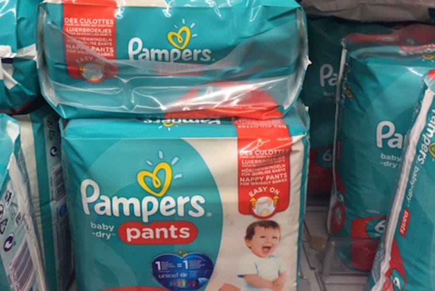 carrefour pampers new baby