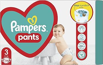 majtki pampers z paskiem kleju