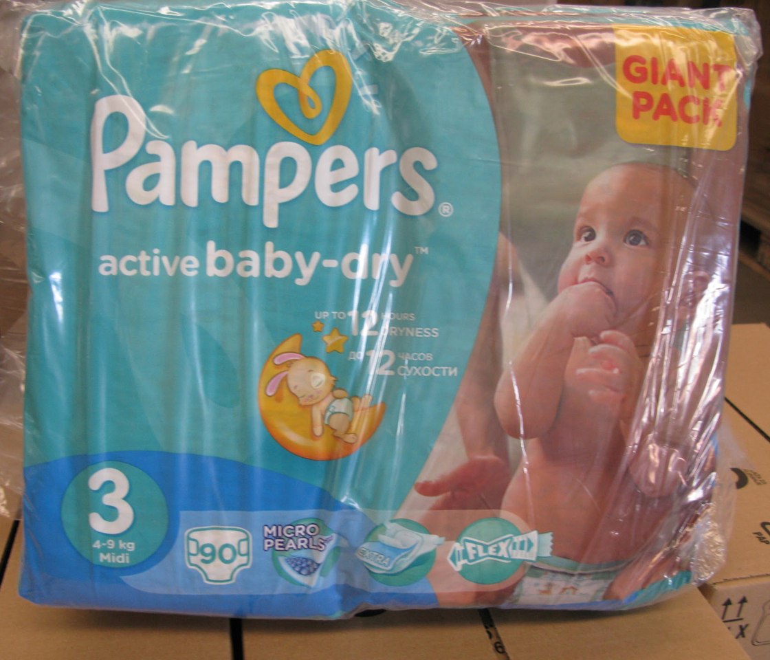 pieluchy pampers 3 mounthpack