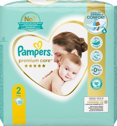 pampers premium care 4 62 sztuki