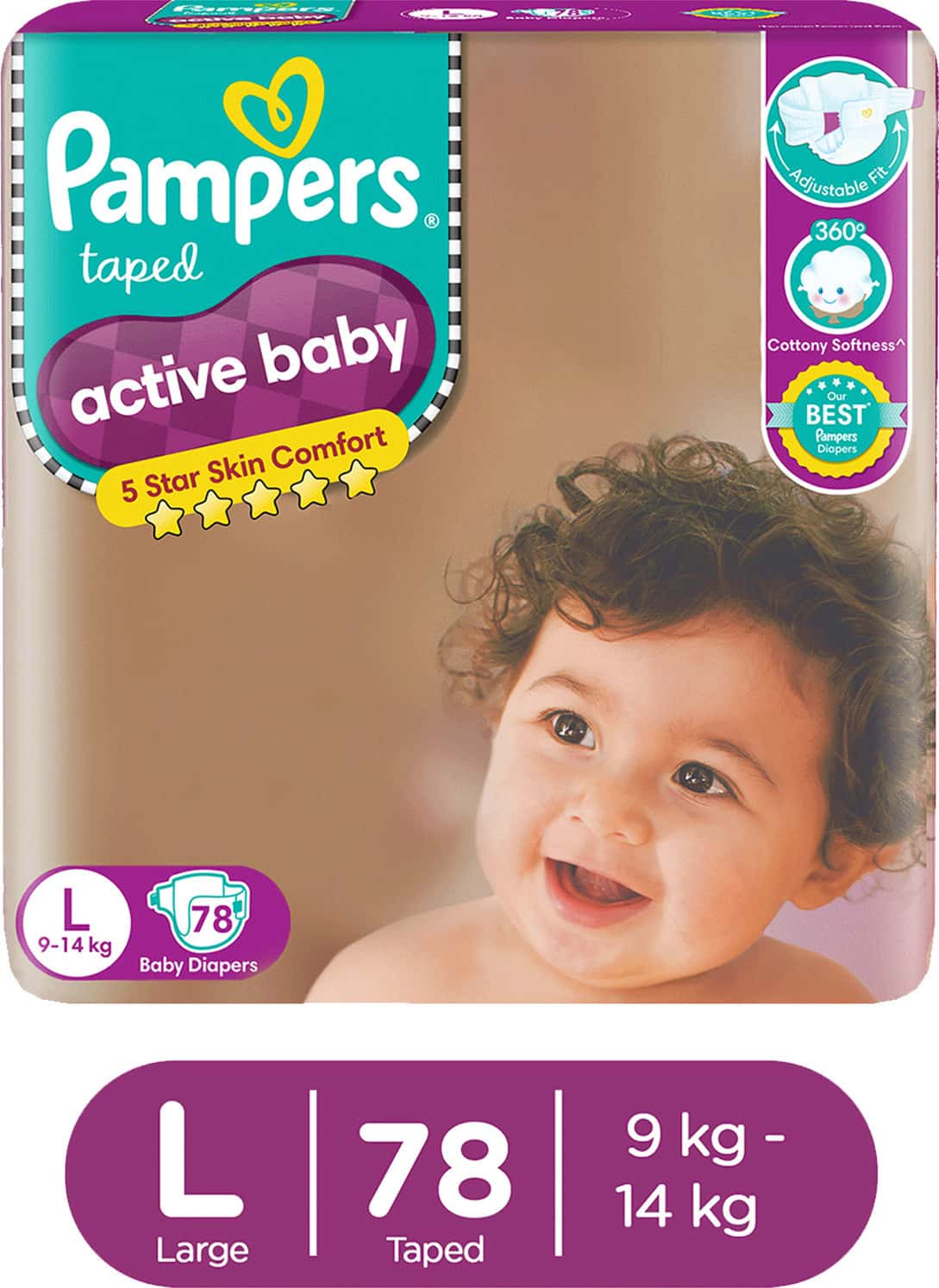 ceneo pampers active fit