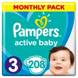 pampers sensitive chusteczki dla niemowląt 4 x 56 szt