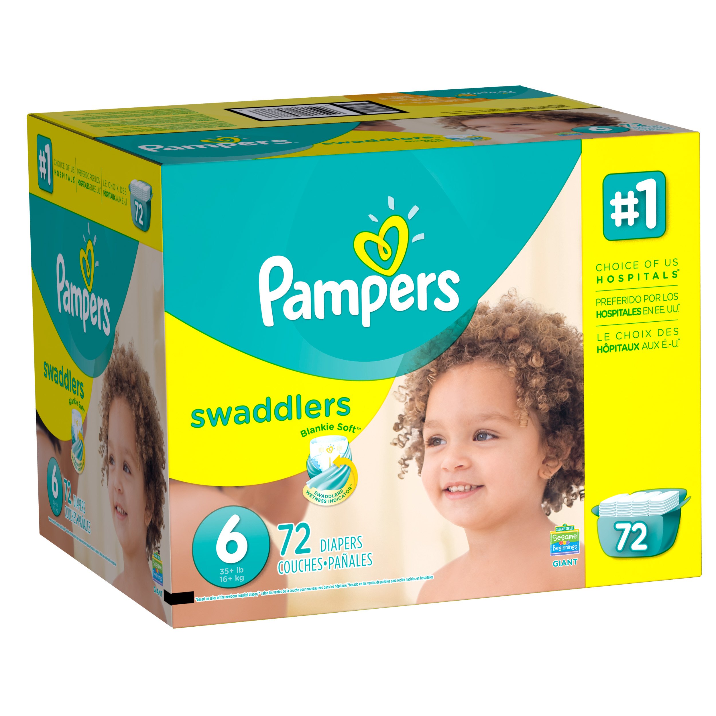 pieluchy pampers buedronka