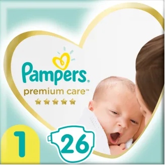 pampers 1 z paskiem