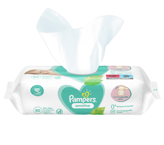 pampers fresh clean chusteczki dla niemowląt 6x64 szt