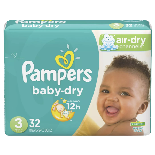 pieluchy dla noworodka pampers