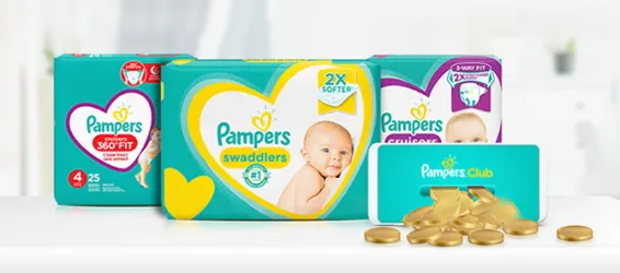 pampers pants 6 mega pack+