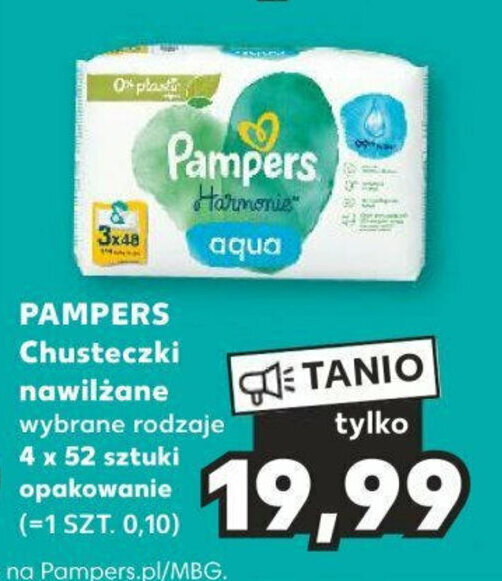 chusteczki pampers 12x64