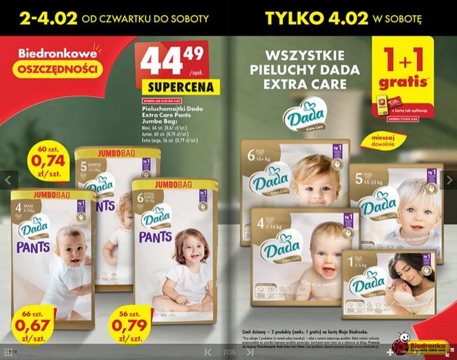 promocja pampers pieluchomajtki