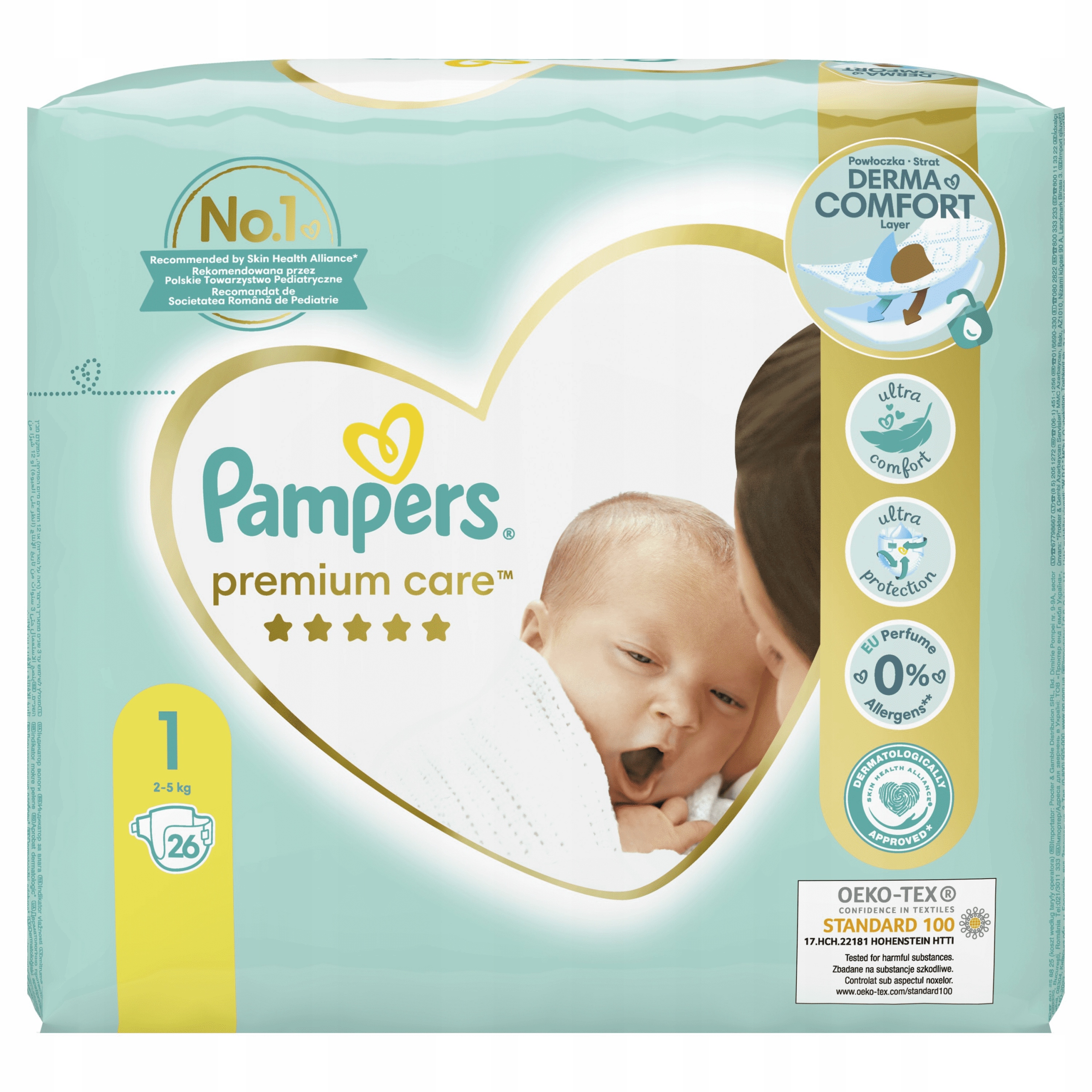 pampers pomarańczowe 5