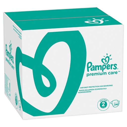 pampers premium care 1 pieluchy delikatne 176szt ceneo