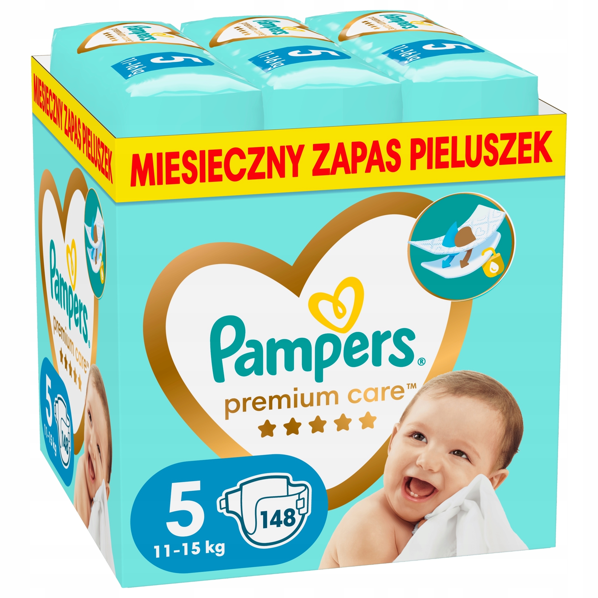 allegro pieluchy pampers najtaniej