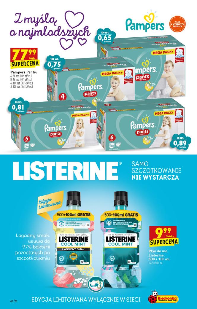 pieluszki pampers promocja w rossmanie