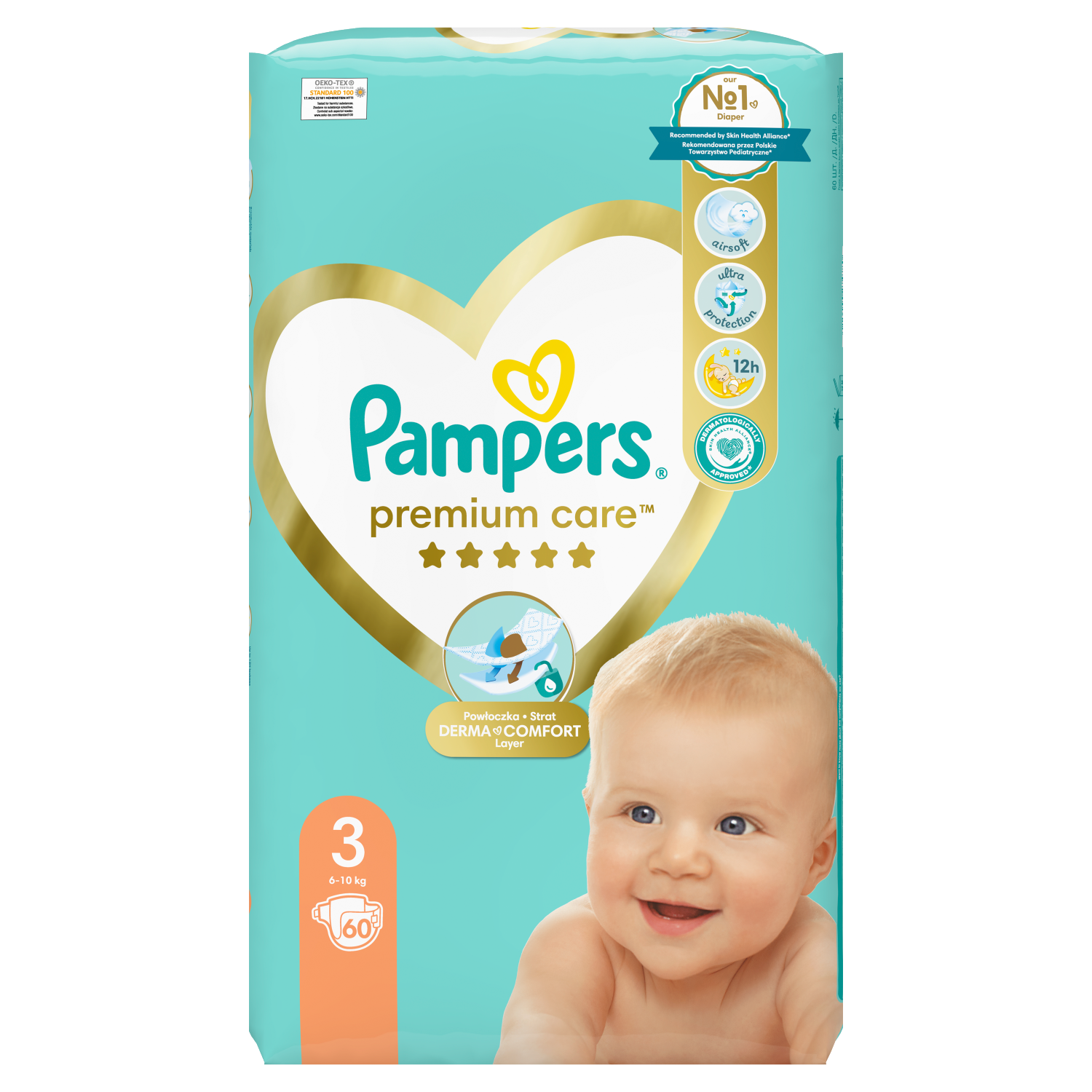 pampers pieluszki premium care rozmiar 4